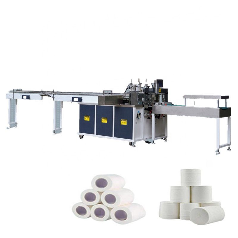 Auto Operation Toilet Paper Wrapping Roll Packaging Bags Machine for Application Equipment with Embossing Technology